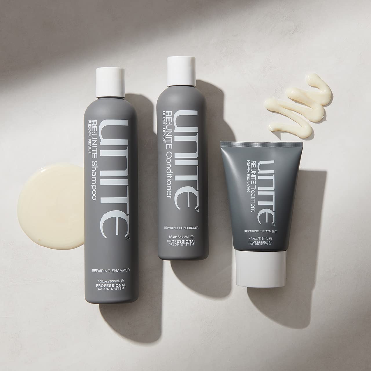 UNITE Hair - RE:UNITE Shampoo - Reparative Formula for Buildup Removal & pH Balance - 10 Fl Oz
