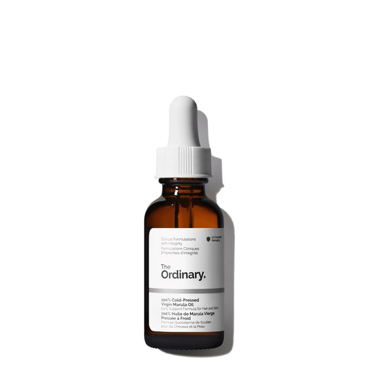 The Ordinary 100% Cold-Pressed Virgin Marula Oil - Antioxidant-Rich Unrefined Oil for Radiant Skin | 1 Fl Oz