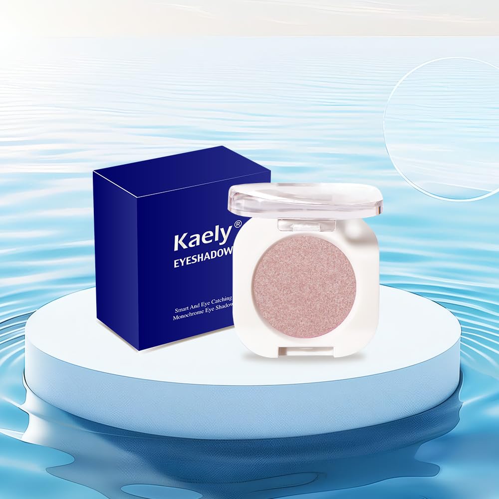 WanTuoluo Champagne Shimmer Eyeshadow - Rose Gold Glitter Cream for Blendable Eye Makeup | 24g