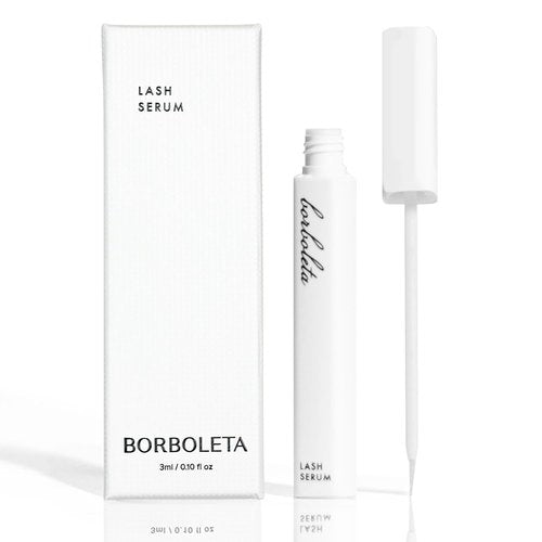 Borboleta Lash Serum - Enhance Natural Eyelashes for Length, Thickness & Fullness | Full Size, 3-Month Supply
