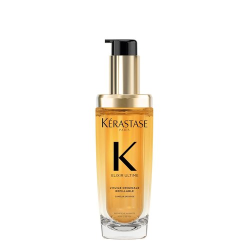 Kerastase Elixir Ultime Refillable Hair Oil - Hydrates, Smoothes Frizz & Adds Shine | Nourishing Wild Camellia