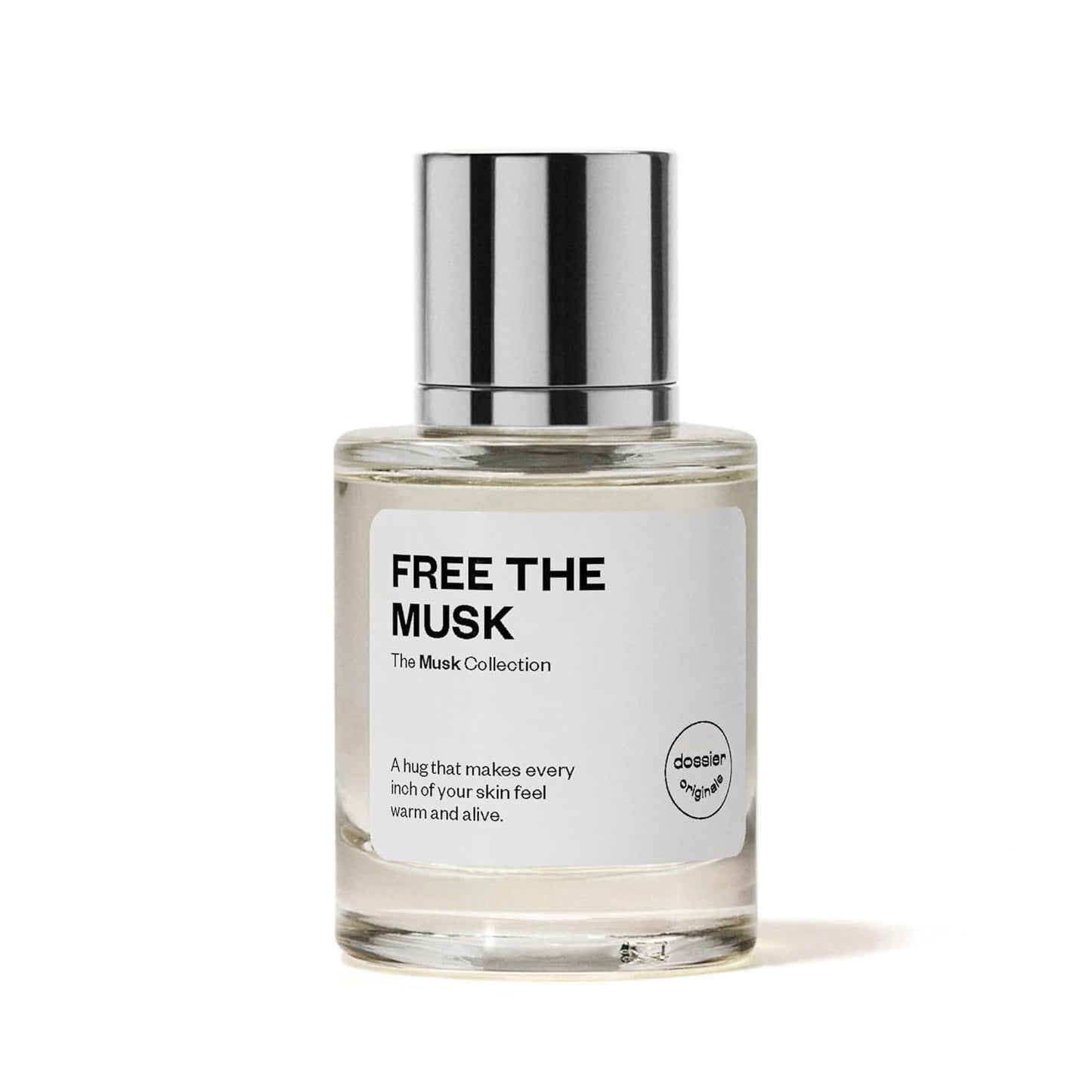 Dossier Free The Musk - Genderless Eau de Parfum - Clean Skin Musk Fragrance - 50ml / 1.7oz