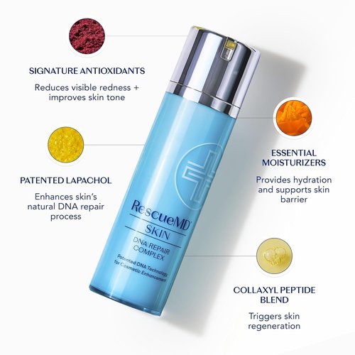 RescueMD DNA Repair Complex PRO Scar Treatment Serum, Post-Procedure and Skin Damage Solution, 120ml