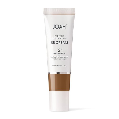 JOAH Beauty BB Cream - Perfect Complexion with Hyaluronic Acid & Niacinamide | Medium Coverage, Deep Tone