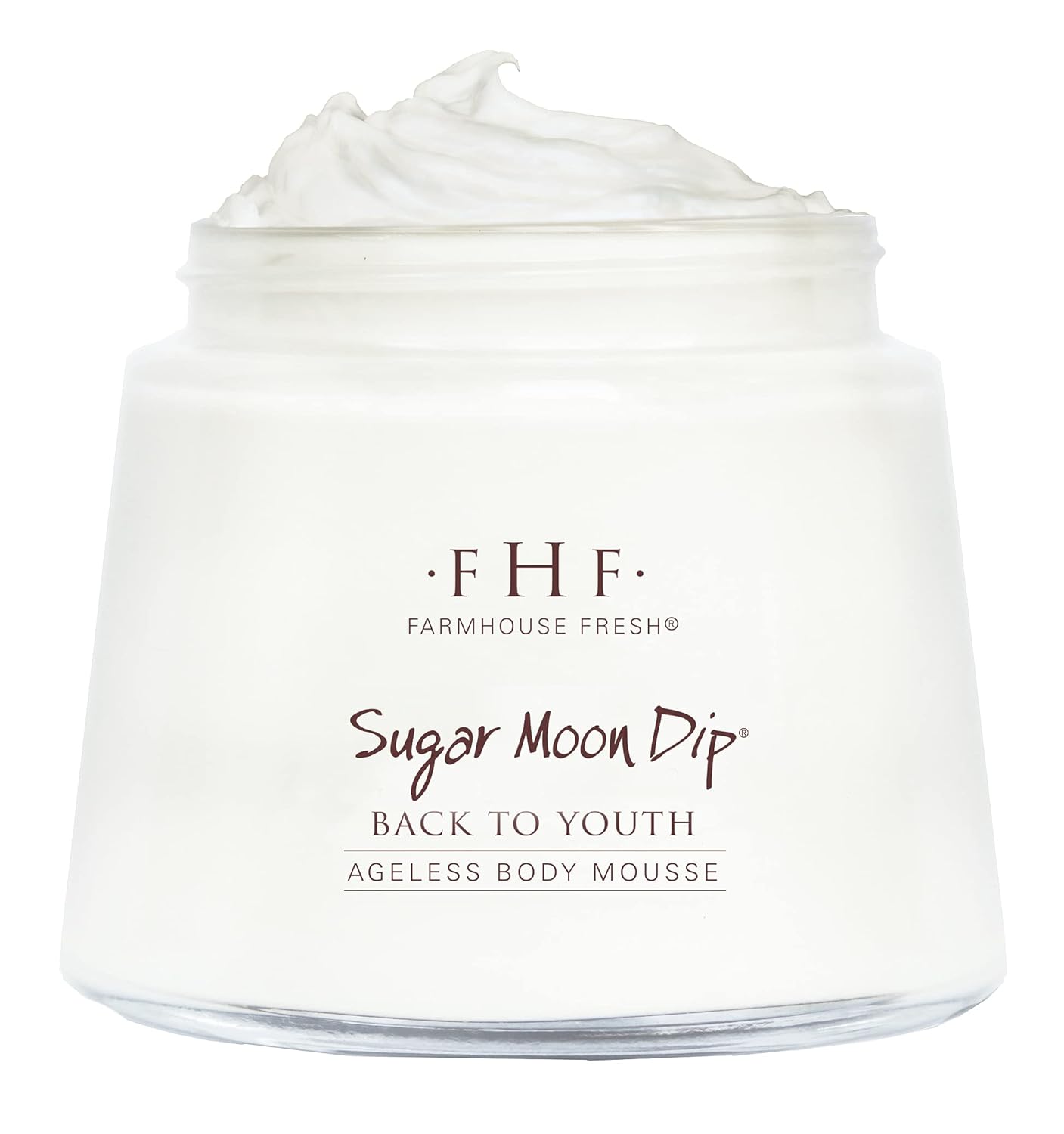 FarmHouse Fresh Sugar Moon Dip Ageless Body Mousse - Luxurious Hydration, 8 Fl. Oz.