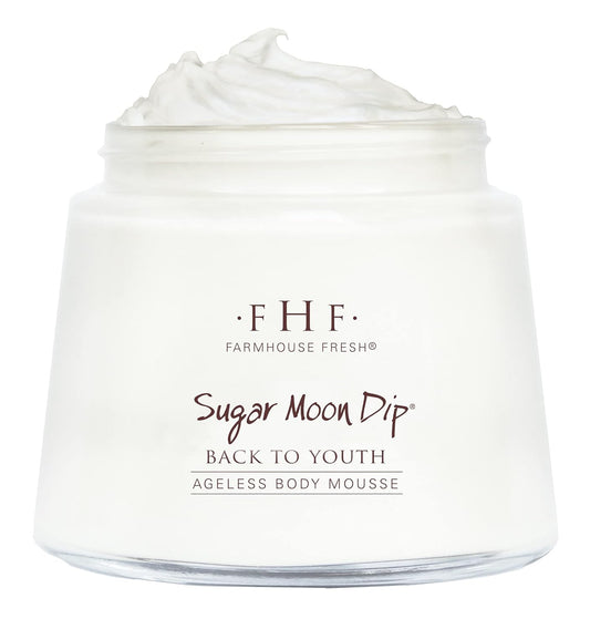 FarmHouse Fresh Sugar Moon Dip Ageless Body Mousse - Luxurious Hydration, 8 Fl. Oz.