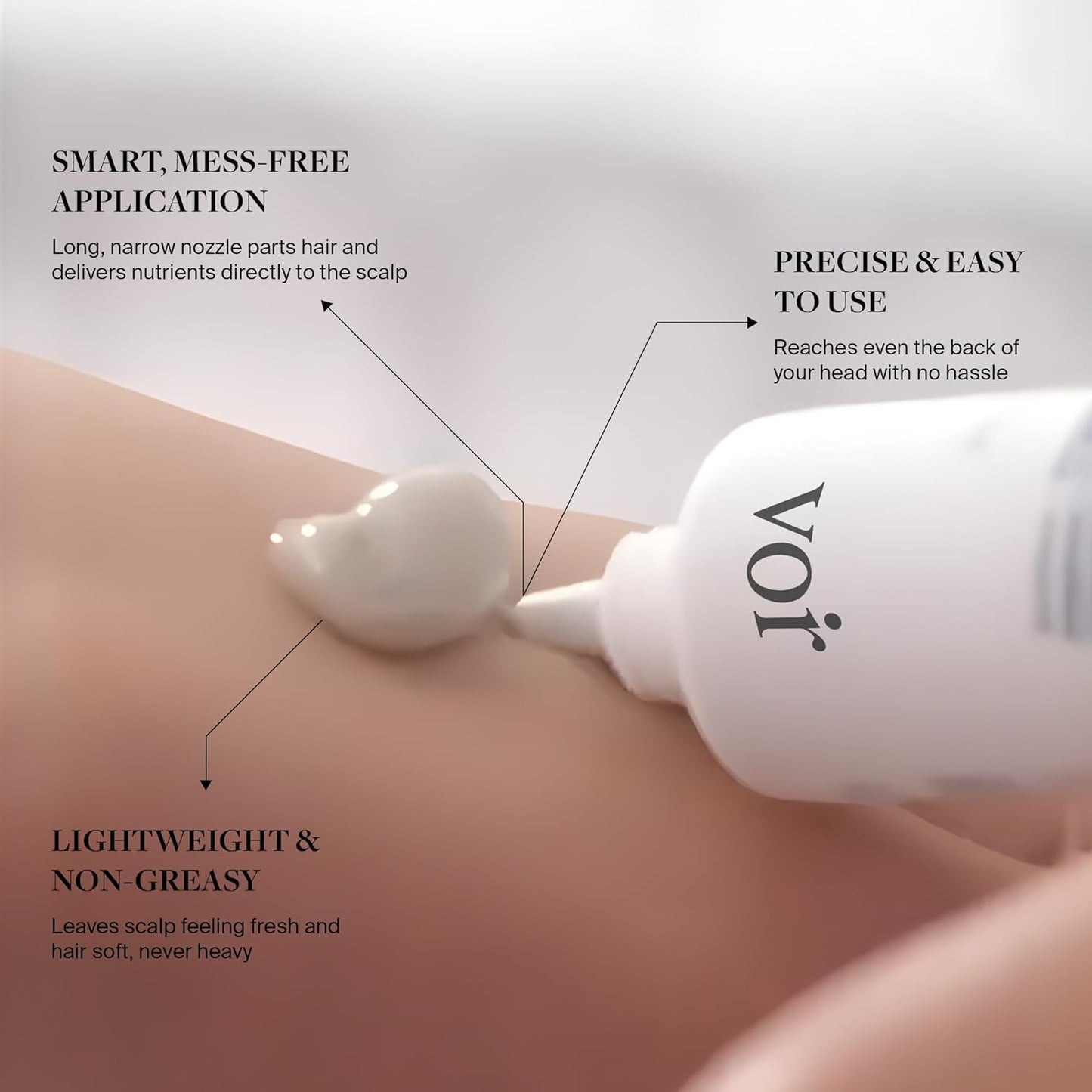 Voir Haircare Scalp Serum - Hydrate & Calm Dry, Itchy Scalp with Canadian Glacial Clay | 30ml