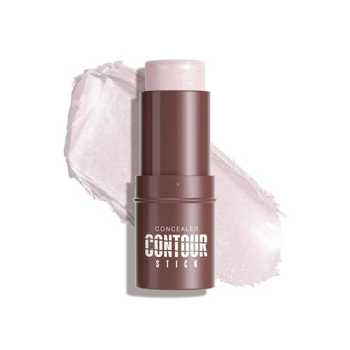 Regine Switzerland Highlighter Stick - Sheer Glow Cream for Radiant Skin | Blendable, Long-Lasting, All Skin Tones (01 Pearl Shimmer)