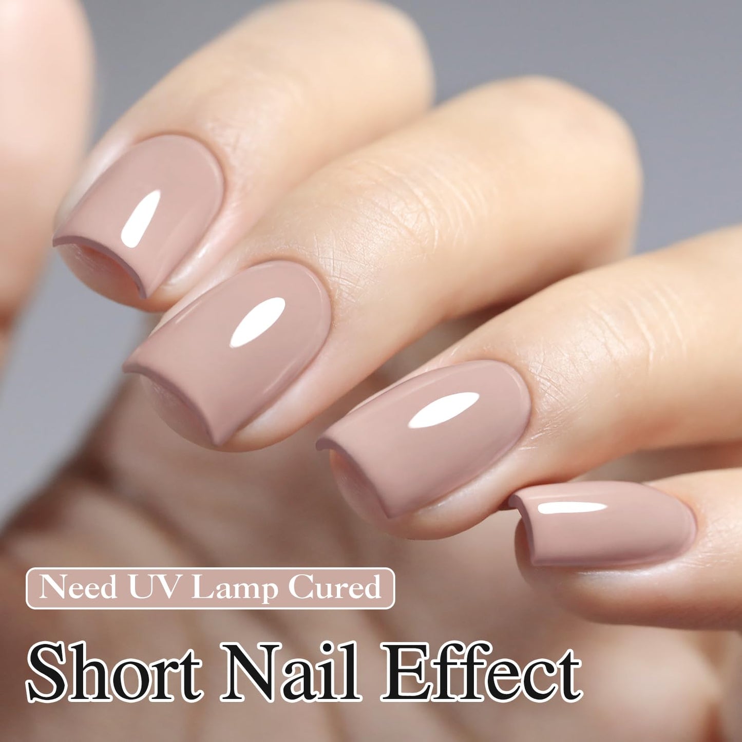 Skiennix Double Rhythm Gel Polish - Milky Khaki Sheer Pastel 15ML | Perfect for Nail Art at Home