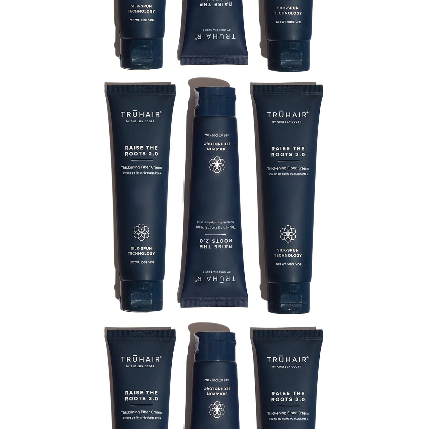 Truhair Raise The Roots 2.0 - Instant Hair Thickening Fiber Cream for Frizz-Free Blowouts | Volumizing Hair Styling Cream for All Hair Types