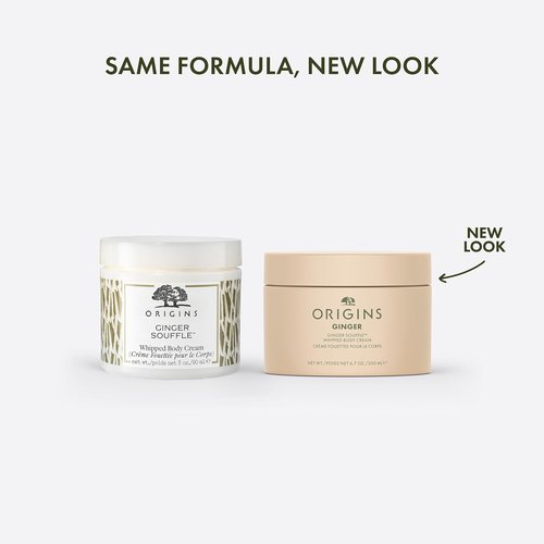 Origins Ginger Soufflé Whipped Body Cream - Nourishing Body Butter for Dry Skin with Ginger Extract