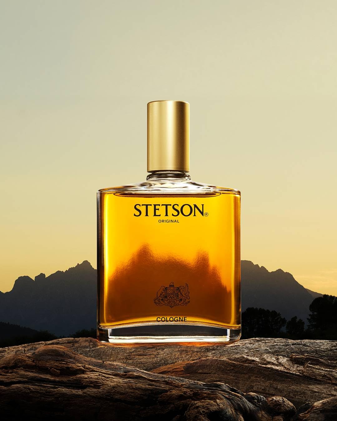 Stetson Original Cologne for Men - Classic Woody Aroma with Citrus, Patchouli & Tonka Bean - 1.5 Fl Oz
