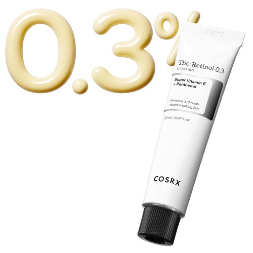 COSRX Retinol 0.3% Cream - Anti-Aging Eye & Neck Treatment for Firm Skin | 0.67 Oz, Gentle Korean Skincare