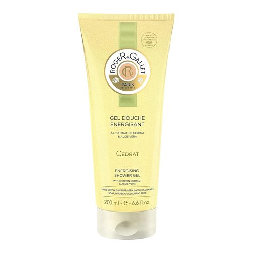 Roger & Gallet | Citron Body Wash & Shower Gel for Women | 6.6 Oz Tube - Refreshing Citrus Scent