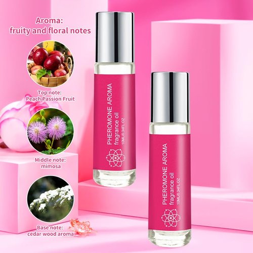 Fendai. JR Roll-On Pheromone Perfume for Women, rollerball perfume, travel perfume, clean perfume Long-Lasting Pheromone-Infused Essential