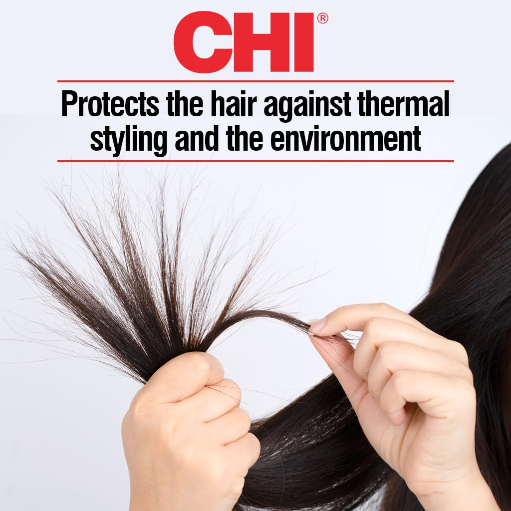 CHI Infra Silk Infusion - Leave-In Treatment for Strengthening & Protecting All Hair Types | Alcohol-Free, 12 Oz (Pack of 2)