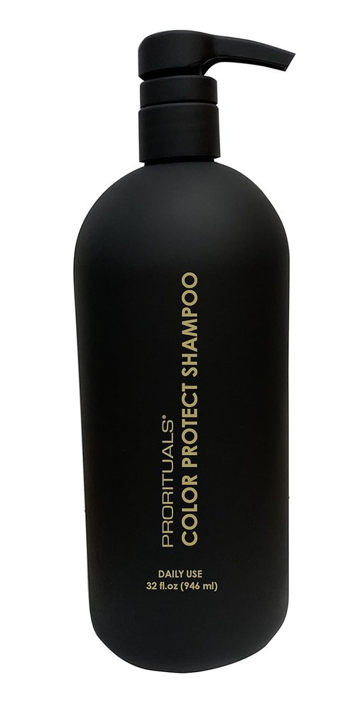Prorituals Color Protect Shampoo - Natural, Color Safe Formula with Keratin for Treated Hair | 32 fl oz