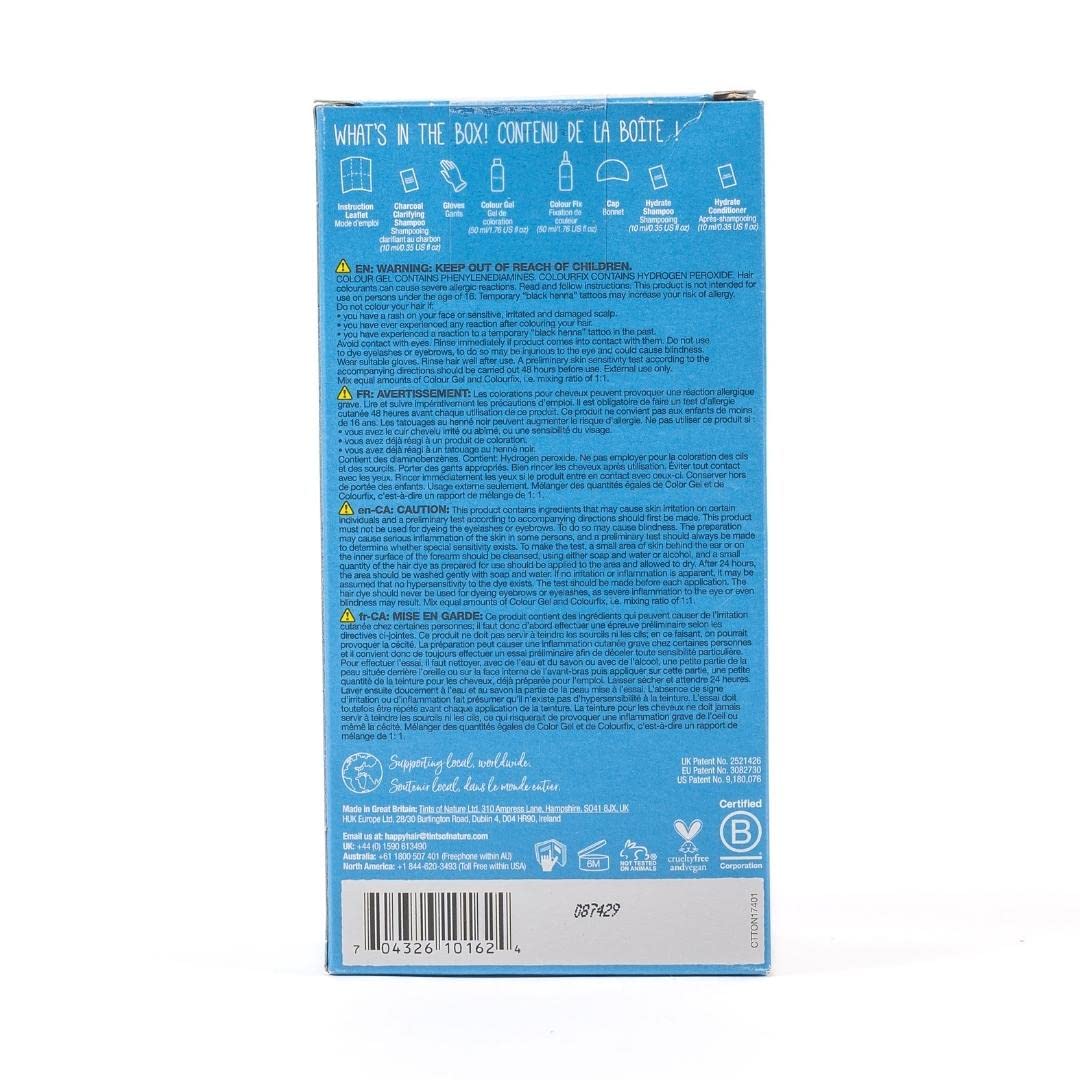 Tints of Nature 8C Ash Blonde Hair Dye - Nourishing, Ammonia-Free Formula | 4.4 fl oz