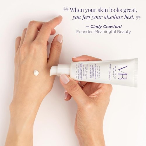 Meaningful Beauty - Broad Spectrum SPF 30 Moisturizer | Anti-Pollution & Blue Light Protection Cream