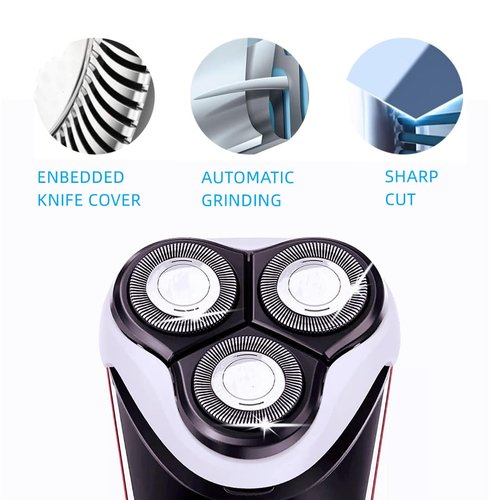 Aquatec HQ8 Replacement Shaver Heads - Compatible Philips Norelco PT720/AT880/AT810 Blades, 3 Pack