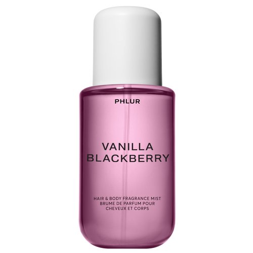 PHLUR Vanilla Blackberry Body Mist, 8 Fl Oz - Hair and Body Perfume for Women, Vanilla Perfume Body Spray with Blackberry, Raspberry Blossom and Warm Amber Fragrance