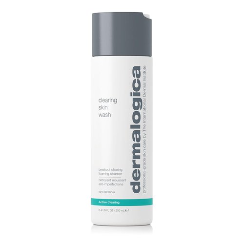 Dermalogica Clearing Skin Wash - Natural Acne-Fighting Foam with Salicylic Acid & Tea Tree Oil - 8.4 oz