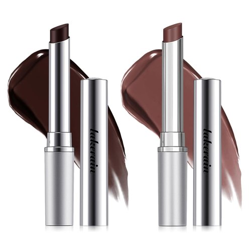 Baisen Diary Honey Lipstick - Tinted Hydrating Lip Balm for All Skin Tones | Moisturizing Black Cherry Tint (2PCS)
