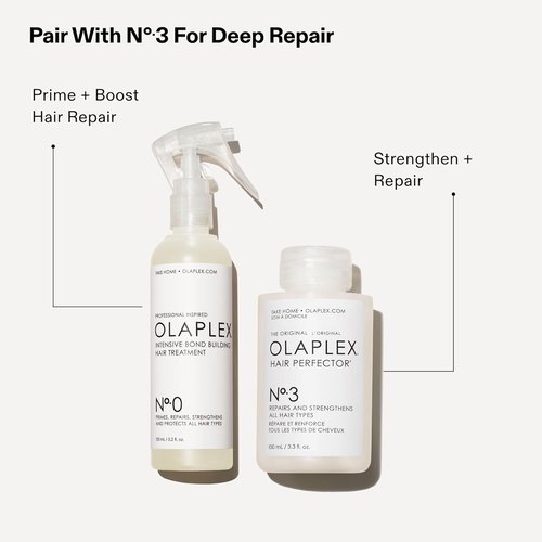 Olaplex Nº. 0 Intensive Bond Building Hair Treatment - Primes, Strengthens & Repairs | 155 mL / 5.2 Fl Oz