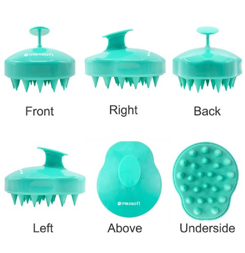 Maxsoft Scalp Massager Shampoo Brush - Deep Cleansing & Relaxation Tool for Healthy Hair Care
