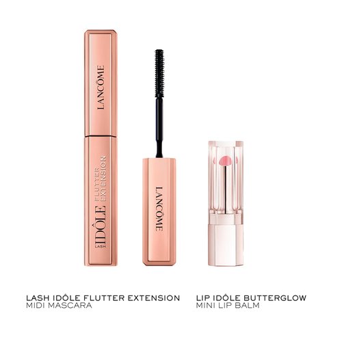 Lancôme Makeup Gift Set - Midi Lash Idôle Mascara & Mini Lip Idôle Butterglow Balm | 0.067 oz & 0.02 oz