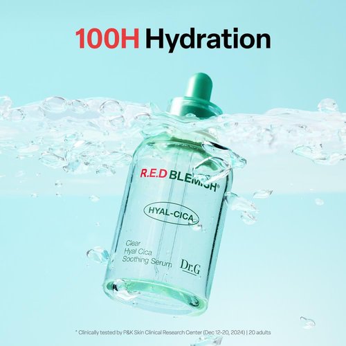 Dr. G R.E.D. Blemish Clear Hyal-Cica Soothing Serum - Hydrating & Soothing for All Skin Types - 1.69 fl oz