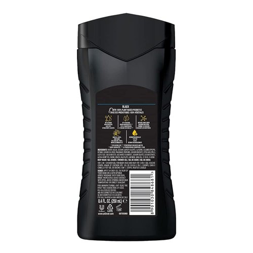 AXE Black 3-in-1 Body Wash - Frozen Pear & Cedarwood Scent | Face & Hair Wash, 16 Fl Oz