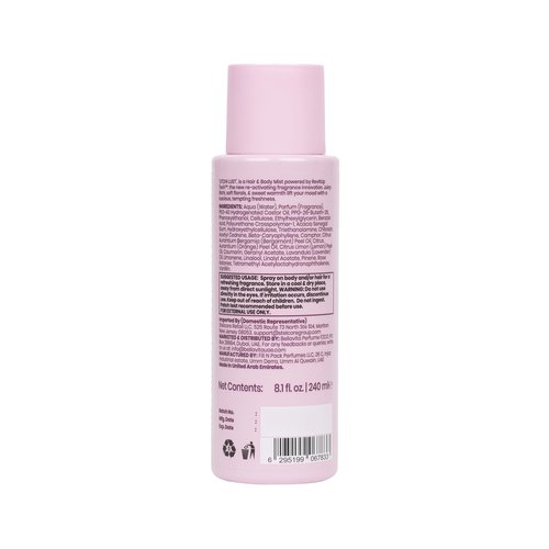 Bellavita Luxury Litchi Lust Hair & Body Mist for Women | Sweet Fruity Body Spray | Refreshing Hair and Body Mist | Lightweight, Alcohol-Free Perfume for Women | 8.12 fl.oz | 240 ml