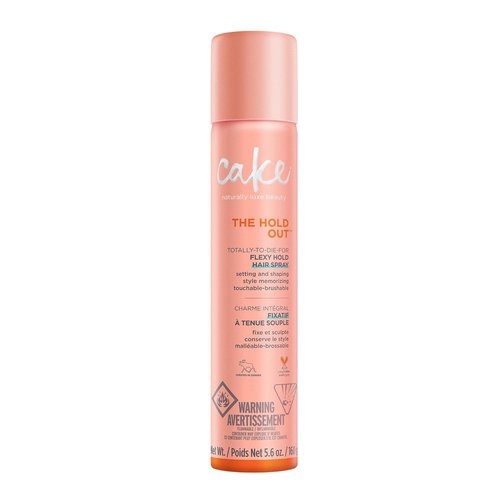 Cake Beauty Hairspray - The Hold Out for Flexible, Touchable Hold | Vitamin E & Abyssinian Oil - 5.6 Oz.