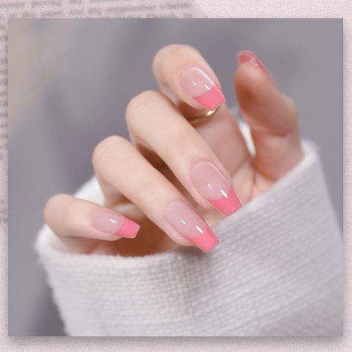 GAOY Pink Gel Nail Polish, 16ml Soak Off Gel Polish, UV Light Cure for Nail Art DIY Manicure at Home, 2015 Cherry Pink