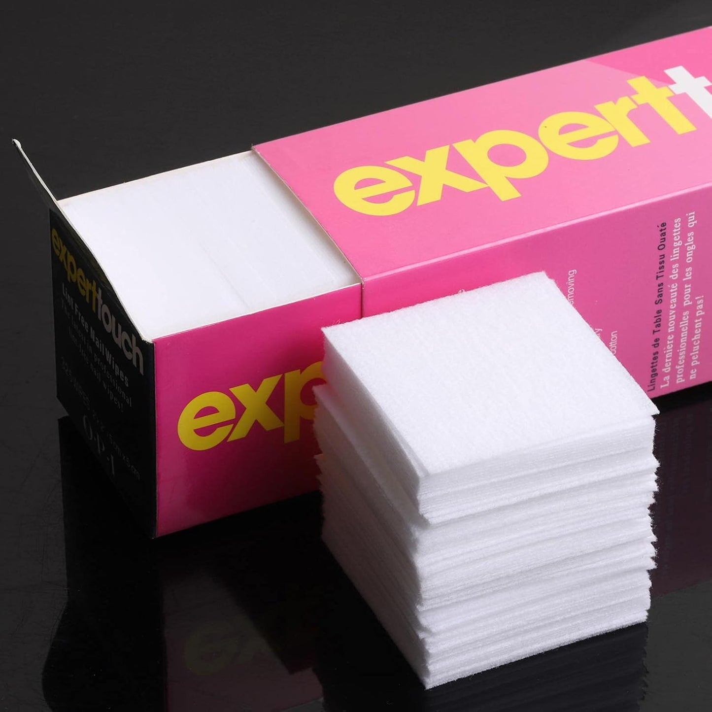 Skiennix Lint-Free Nail Wipes - 650 Pcs Gel Polish Remover Cotton Pads for Nail Art