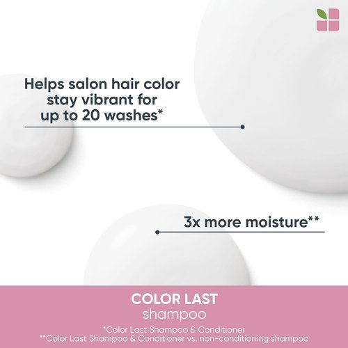 Biolage Color Last Shampoo & Conditioner Set - Protects Color-Treated Hair | Paraben & Silicone-Free | Vegan
