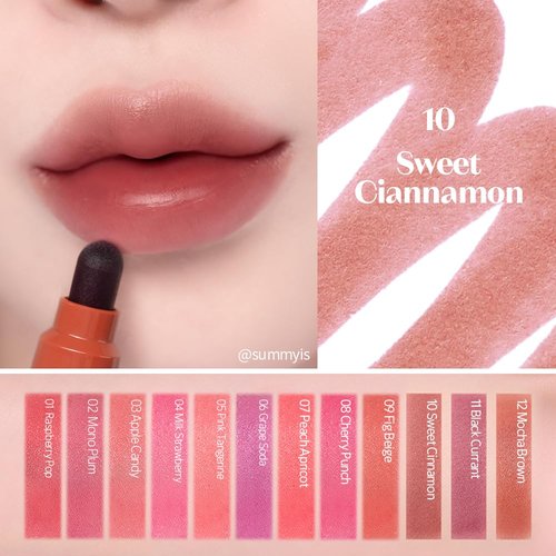 ETUDE Dear Darling Marker Tint #10 Sweet Cinnamon - Hydrating Long-Lasting Lip Stain | High Pigment with Easy Application
