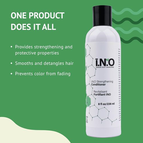 Earthly Body Inside Out Haircare Conditioner - Strengthening & Detangling - 8 fl oz - Vegan & Color Safe