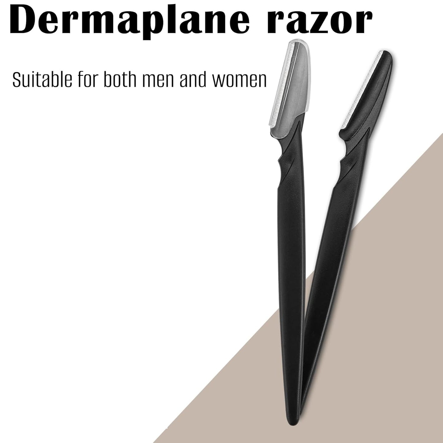 Skiennix Dermaplane Razor - 12-Piece Eyebrow & Face Hair Removal Tool Set for Smooth Skin