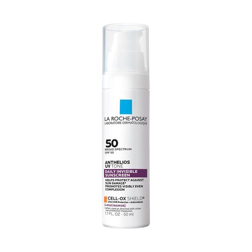 La Roche-Posay Anthelios UV Sunscreen SPF 50 - Daily Face Protection with Niacinamide, Hyaluronic Acid & Azelaic Acid