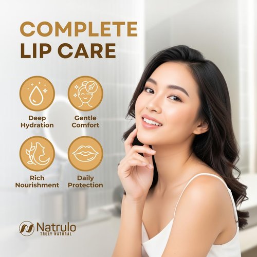 Coconut Lip Balm - Hydrating Natural Chapstick with Coconut Oil & Beeswax for Dry Cracked Lips - Made in USA