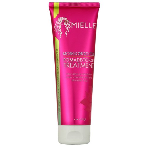Mielle Organics Mongongo Oil Treatment - Nourishing Pomade-to-Oil, 4 Ounces