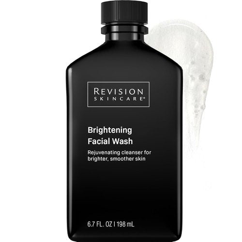 Revision Skincare Brightening Facial Wash - Exfoliating Cleanser with Vitamin C & E for Radiant Skin