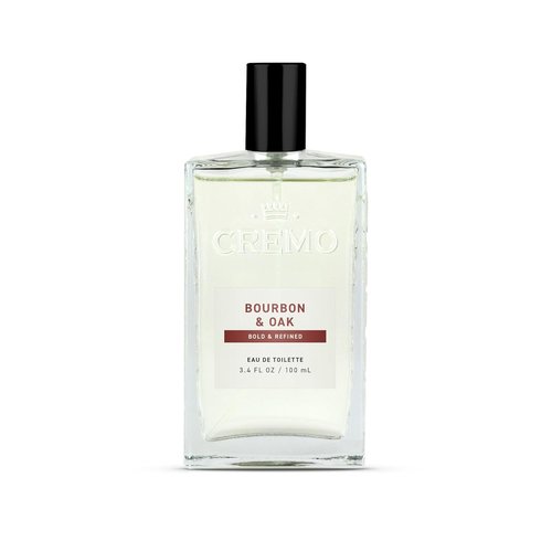 Cremo Cologne For Men - Bourbon & Oak Fragrance Spray, Sophisticated Distiller's Blend, 3.4 Fl Oz