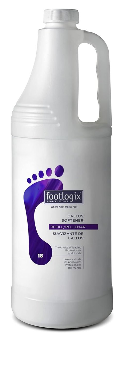 Footlogix Professional Callus Softener - 32 Fl. Oz. | Smooth and Revitalize Your Feet