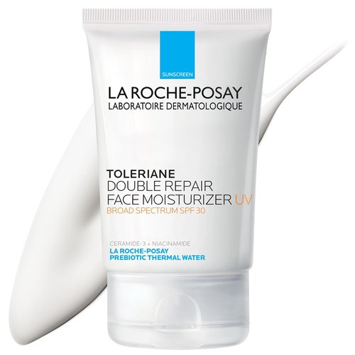 La Roche-Posay Toleriane Double Repair Moisturizer - Daily SPF 30 Face Cream with Niacinamide & Glycerin