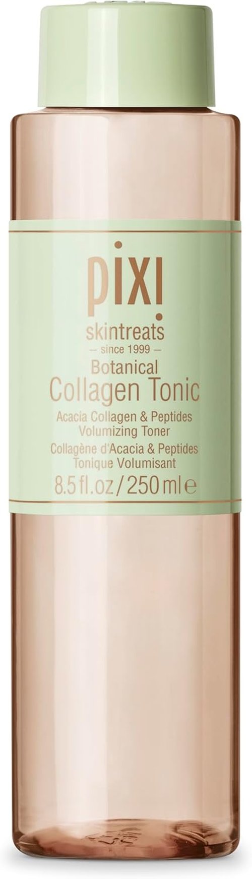 Pixi Botanical Collagen Tonic - Hydrating & Volumizing Toner with Peptides | Alcohol-Free, 250 ml / 8.5 fl oz