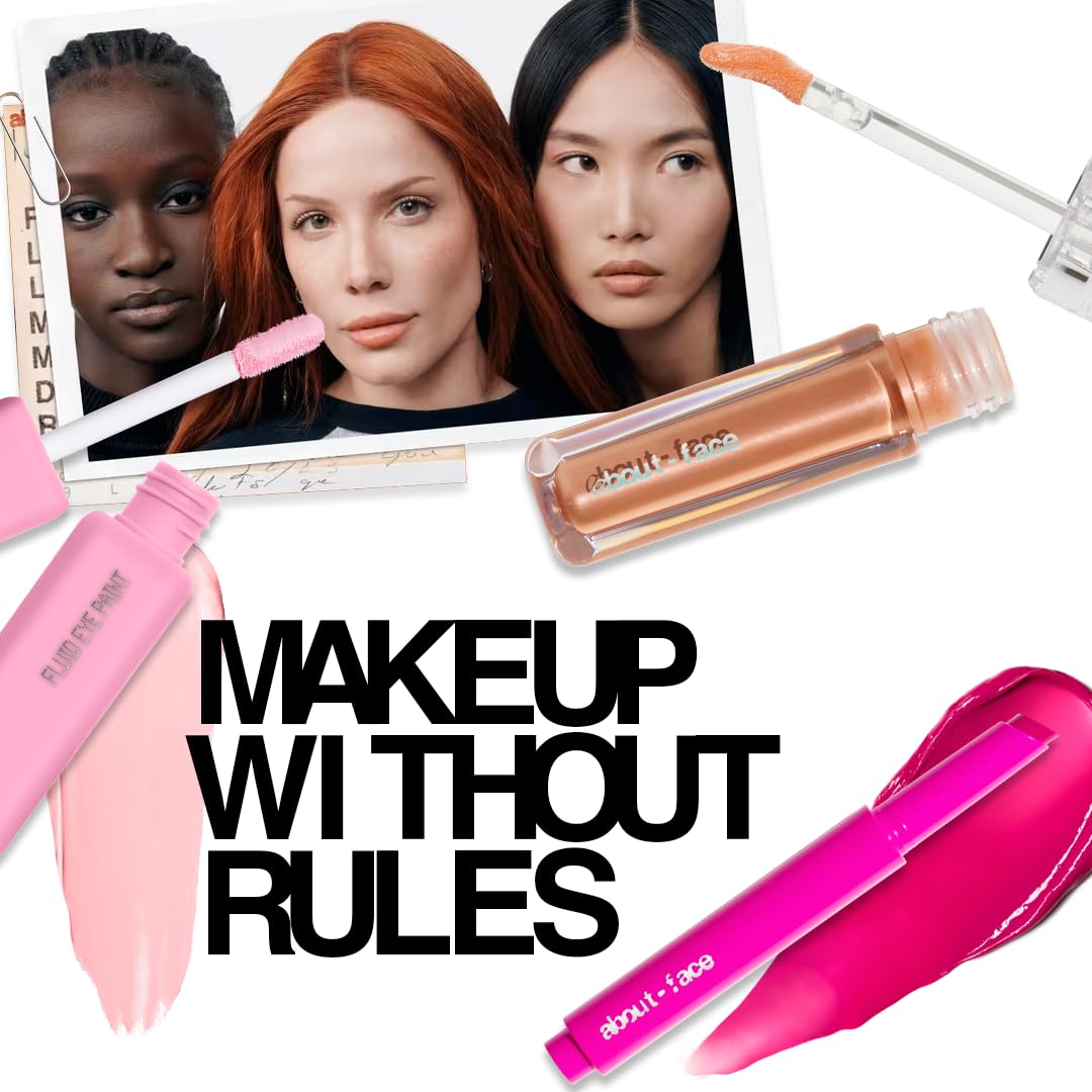 About-Face Shadowstick - Long-Wear Cream Eyeshadow Stick in Creature - Matte Blue Finish - Vegan & Cruelty-Free