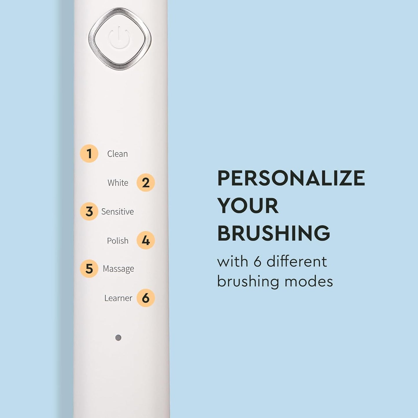 Boka 3.0 Electric Toothbrush - Rechargeable Sonic Toothbrush with Charcoal Bristles - 2 Heads Included